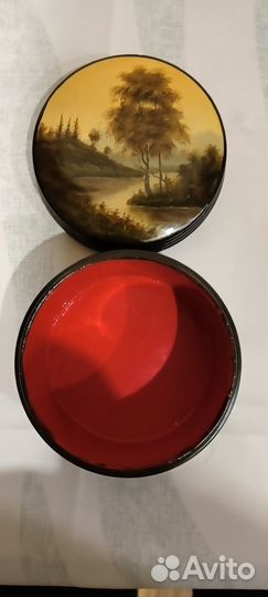 Шкатулка СССР дерево