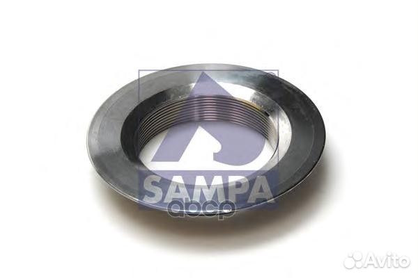 Гайка ступицы M82x2 LH Scania 041010 sampa