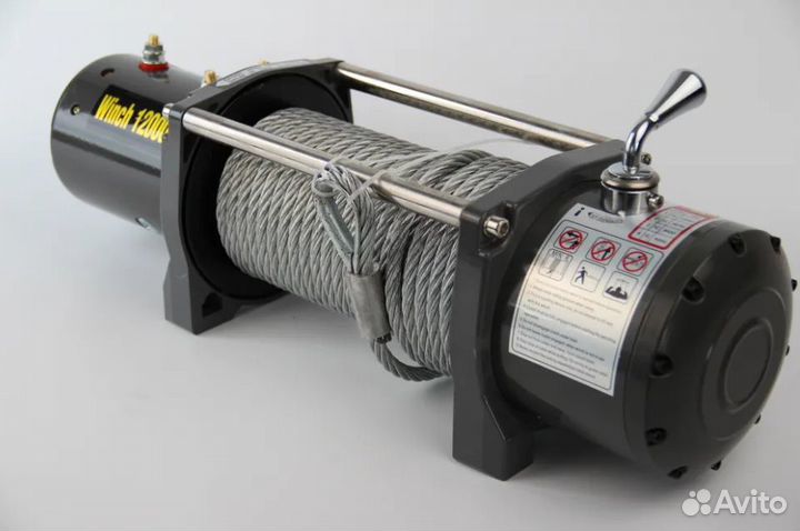 Лебедка электрическая стальная 12000 Ibs