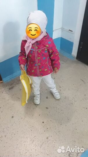 Куртка ветровка для девочки 92
