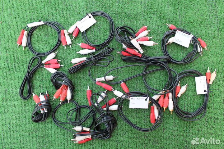 Кабели RCA (тюльпаны) много
