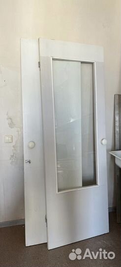 Дверь от застройщика бу