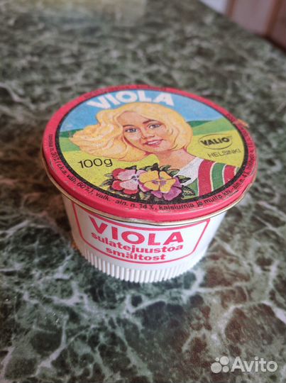 Баночки от сыра viola из СССР