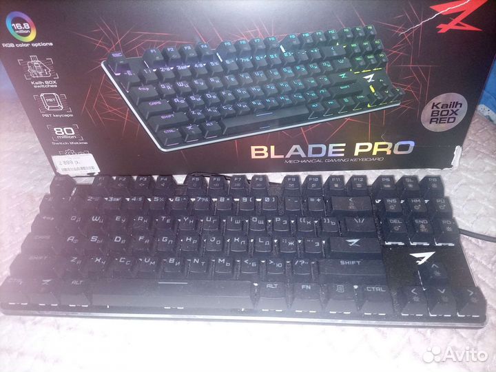 Механическая клавиатура zet gaming Blade Pro