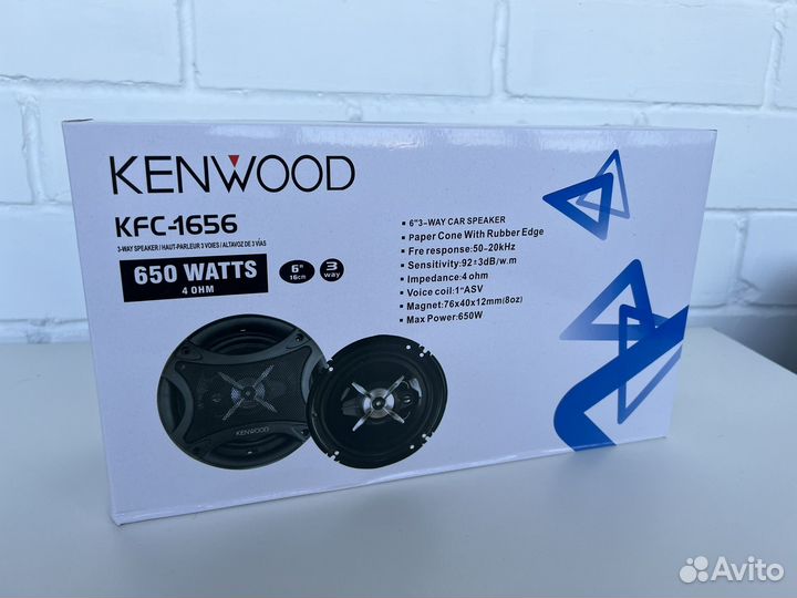 Динамики колонки 16дюйм Kenwood