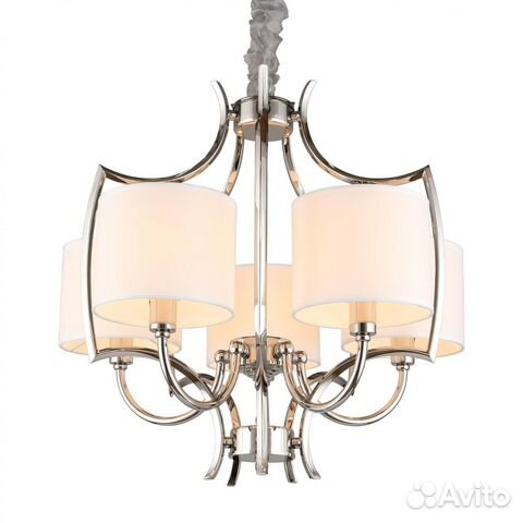 Люстра подвесная в спальню модерн