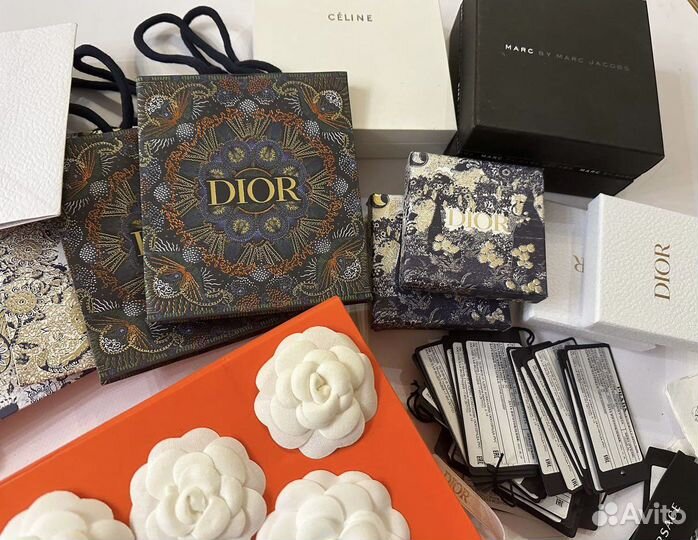 Коробка Пакет dior оригинал пыльники gucci prada