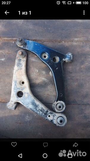 Лансер 9 рычаги передние