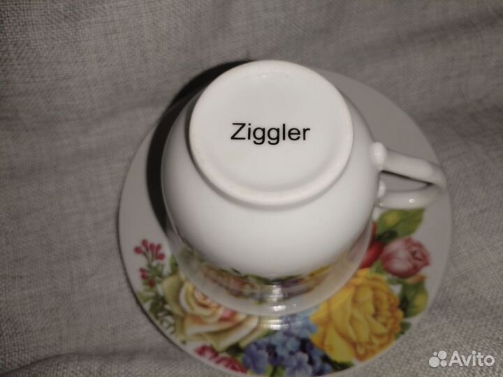 Чашка с блюдцем