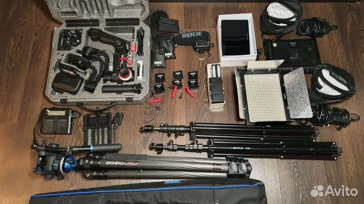 Zhiyung yongnuo rode benro стойка аккум свет