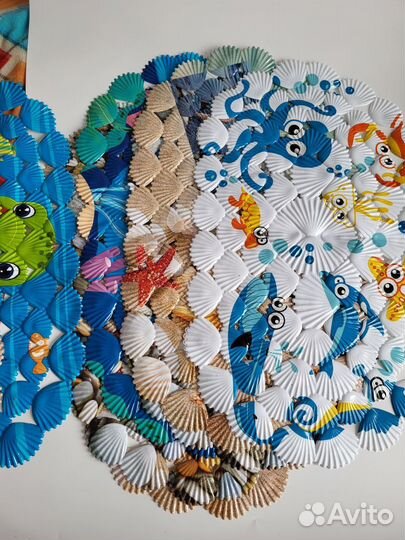 Коврик для ванн на присосках