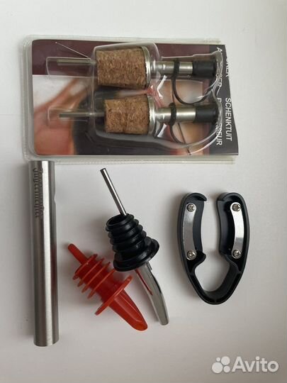 Открывашка, пробка, дозатор сиропа