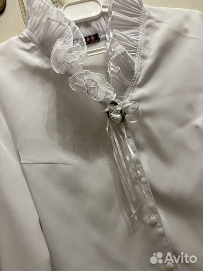 Рубашка маленькая леди 146