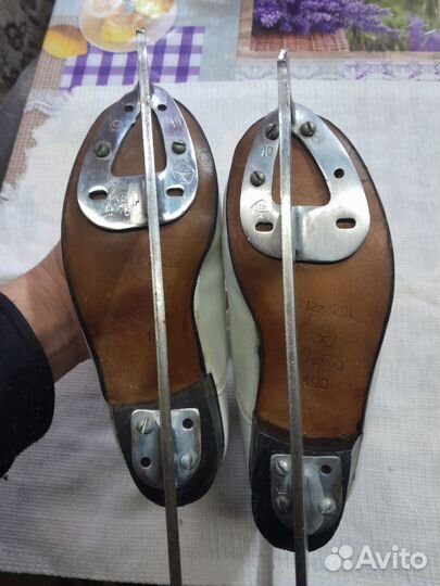 Коньки фигурные СССР 1980 г