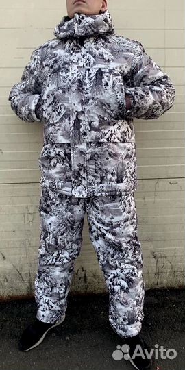 Костюм горка зимний лес