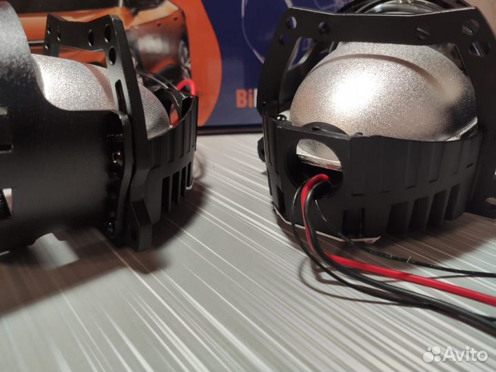 Линзы в фару Bi-Led MTF Technik Division 3.0 дюйма