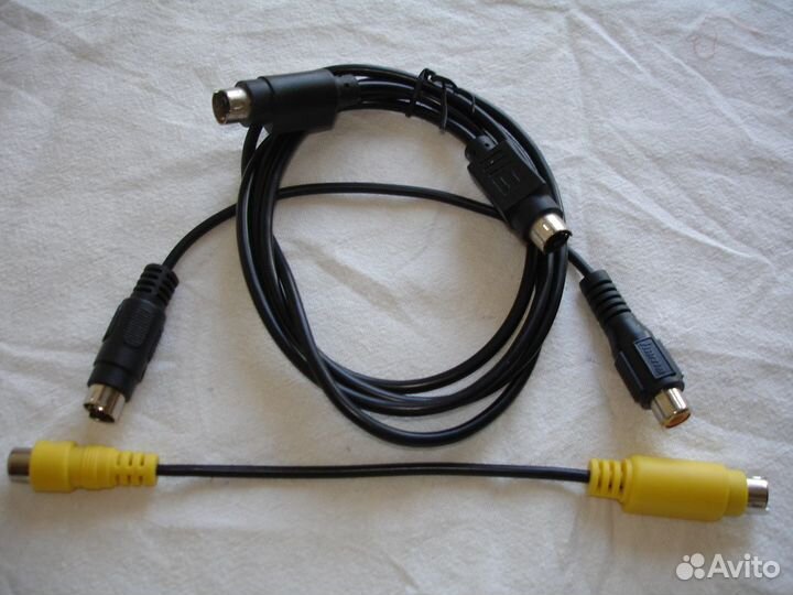 Кабель RCA и кабель-переходник