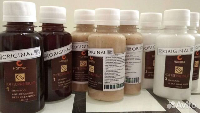 900мл honma Coffee кератин для волос