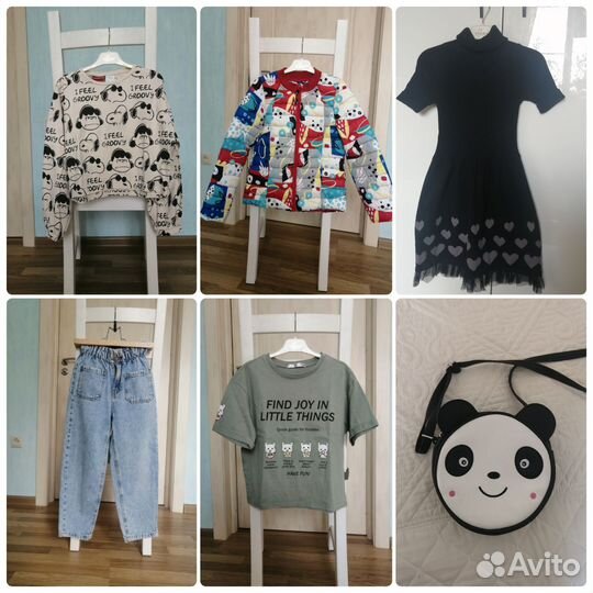 Комплект одежды для девочки 134