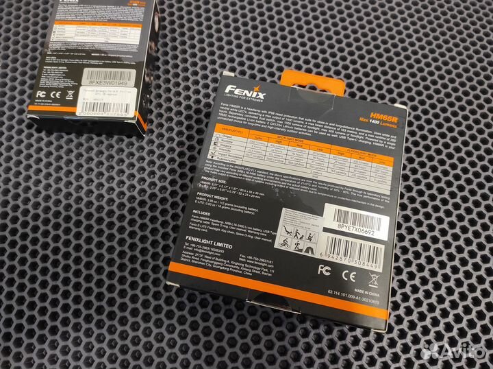 Налобный фонарь 2 шт. Fenix HM65R + E-lite