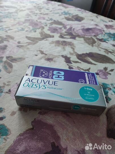 Линзы контактные однодневные acuvue