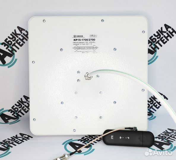 Комплект Usb модем 4g c вайфай/панельная антенна