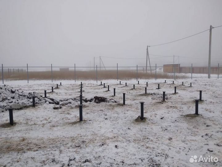 Винтовые сваи под ключ