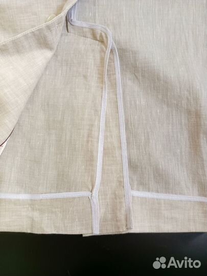 Льняной мужской пиджак carlo potti