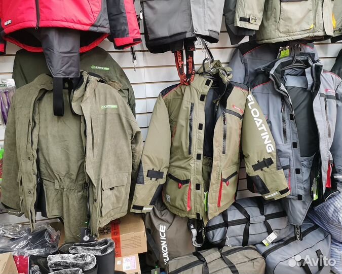 Костюмы Huntsman для зимней рыбалки