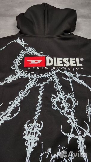 Зип худи diesel custom archive 00s