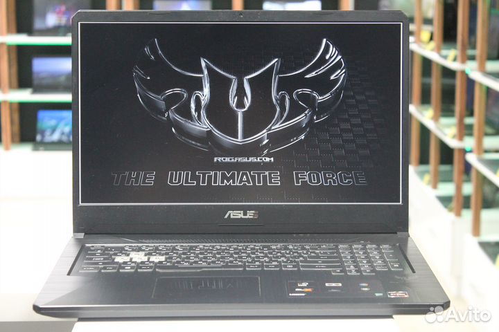 Ноутбук Asus игровой/GTX 1650/8GB/512GB
