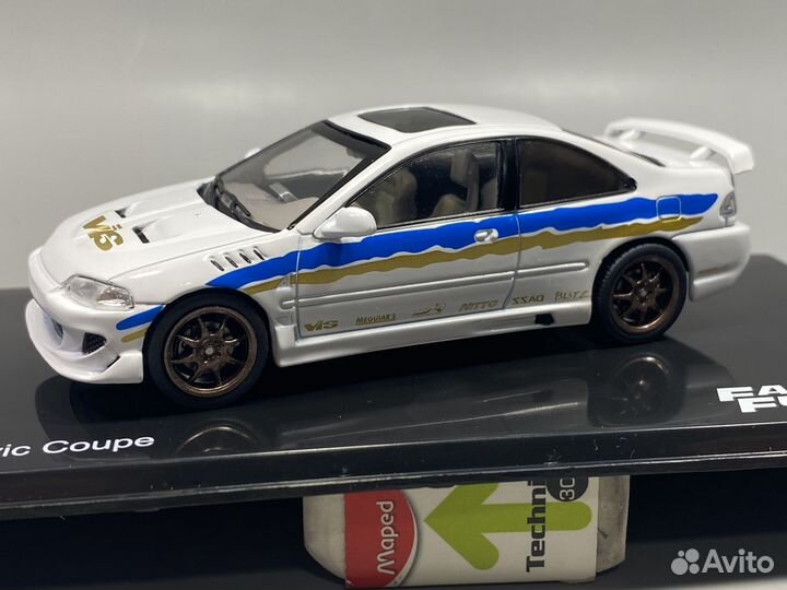 Honda Civic Coupe Fast & Furious 1:43 Altaya