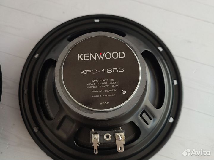 Динамики kenwood 16см