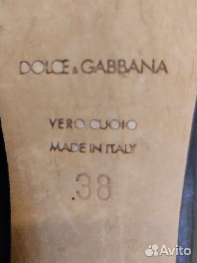 Ботильоны Dolce Gabbana (оригинал) 37.5-38