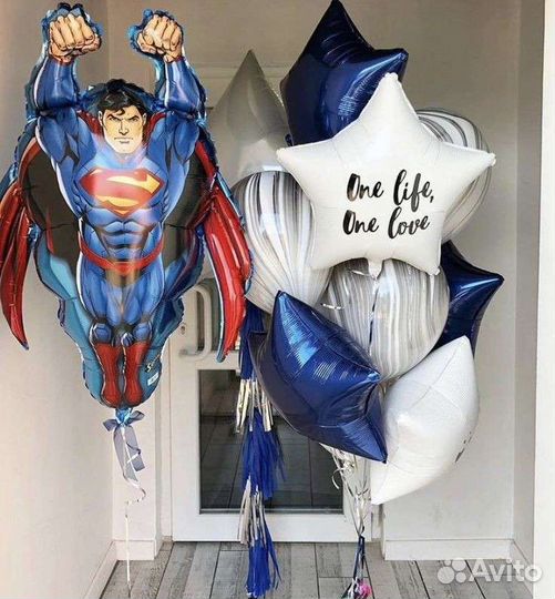 Воздушные шары для мальчиков гелиевые шары