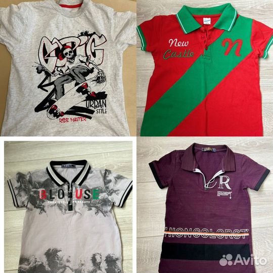 Пакет вещей для мальчика 116-128