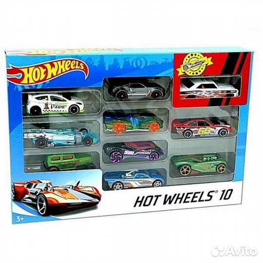 Набор машинок Хот Вилс (Hot Wheels) 8 в 1