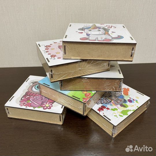 Деревянные фигурные пазлы