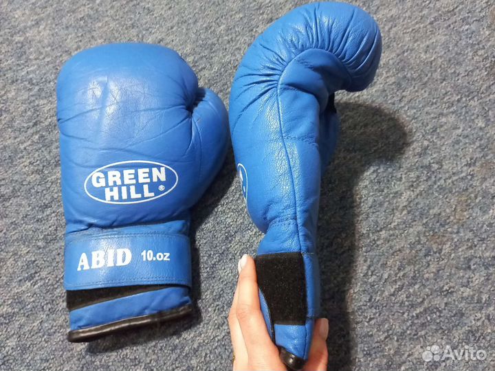 Перчатки green hill 10.oz
