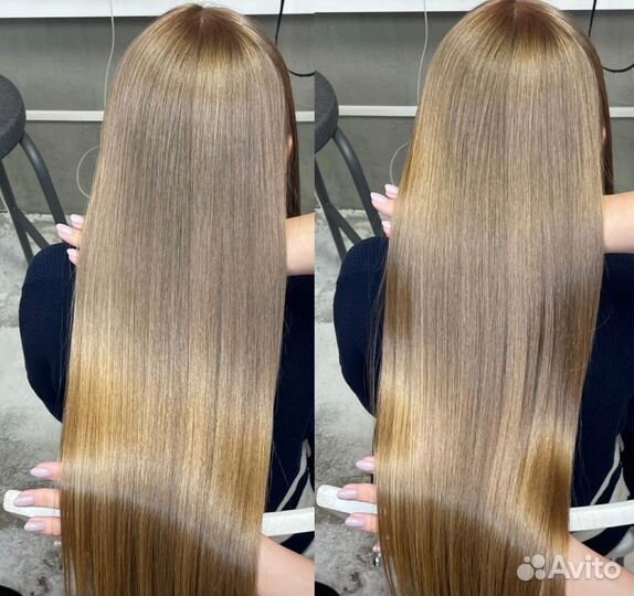 Кератиновое выпрямление