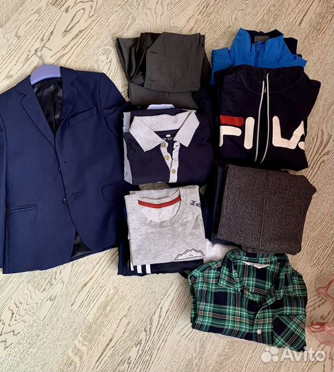 Вещи пакетом на мальчика 120-134