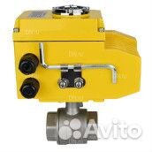 Кран шаровой DN.ru BV3232P(2pc) -FP-T-ISO-H Ду65 Ру63 полнопроходной двухходовой, нержавеющая сталь