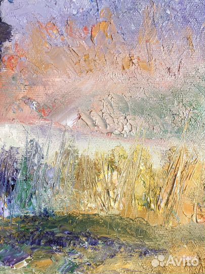 Картина маслом на холсте 