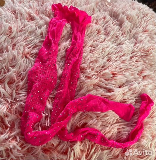 Колготки со стразами