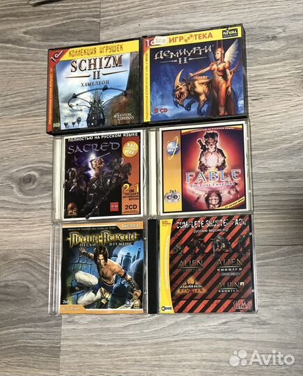 Компьютерные игры диски для пк