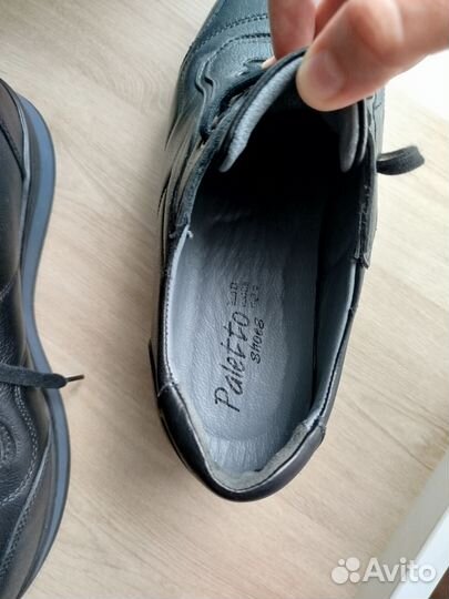 Ботинки мужские натуральная кожа 40р