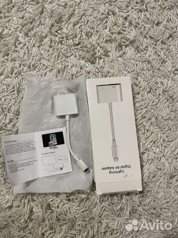 Переходник с айфона на hdmi купить в Пшехской | Электроника | Авито