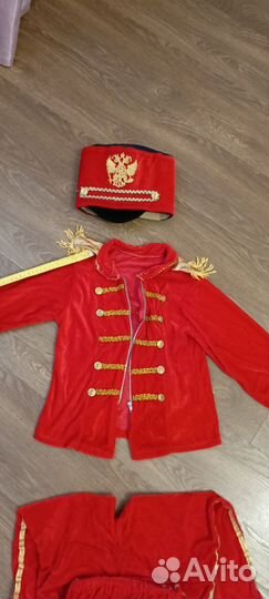 Новогодний костюм для мальчика Гусар/офицер