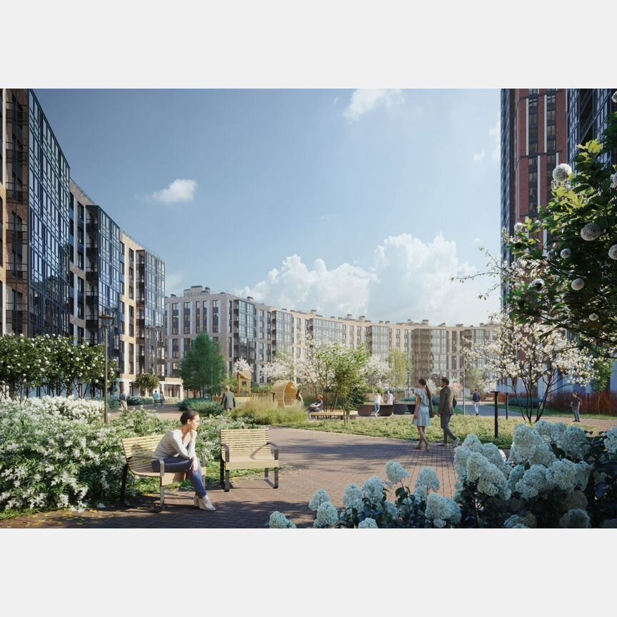 1-к. квартира, 34 м², 2/7 эт.