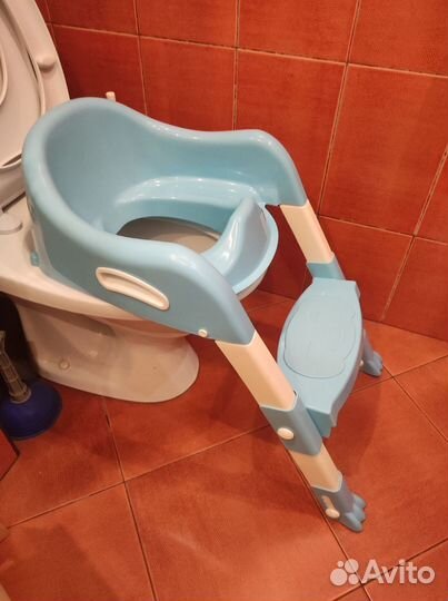 Сидушка на унитаз со ступенькой